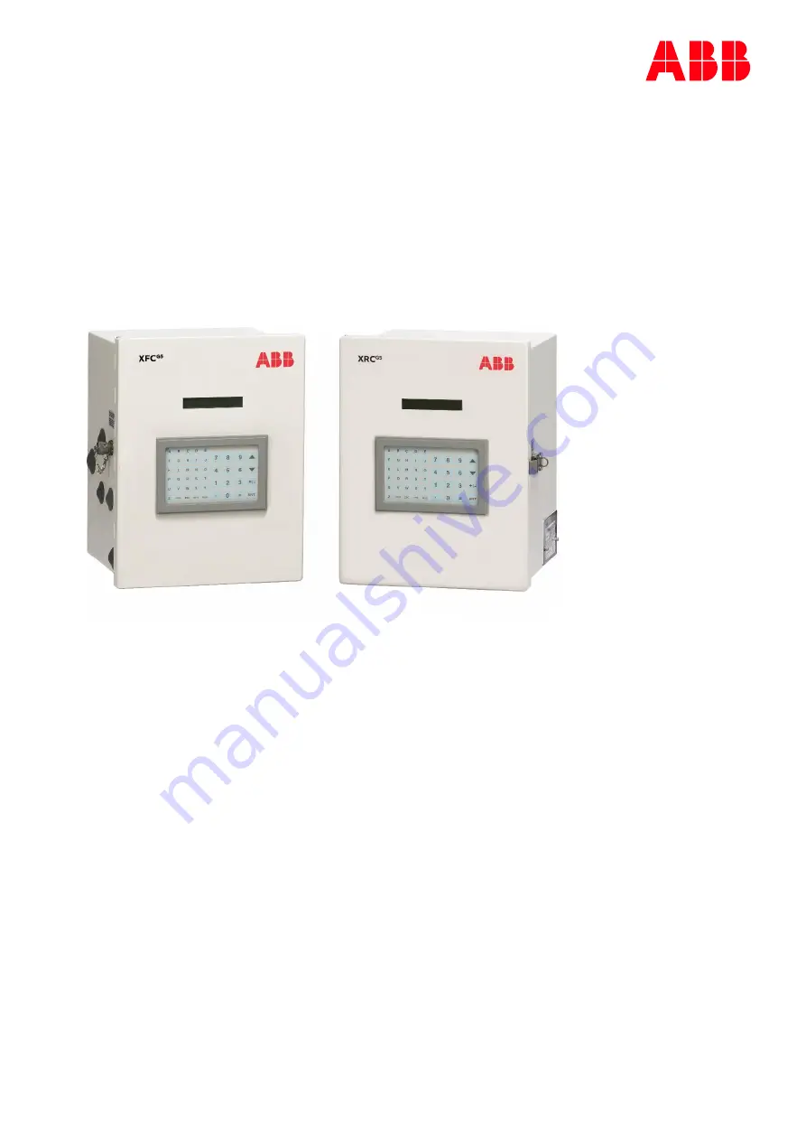 ABB XRC G5 User Manual Download Page 1