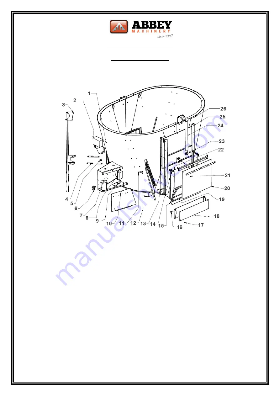 Abbey Machinery VF1500T Скачать руководство пользователя страница 28