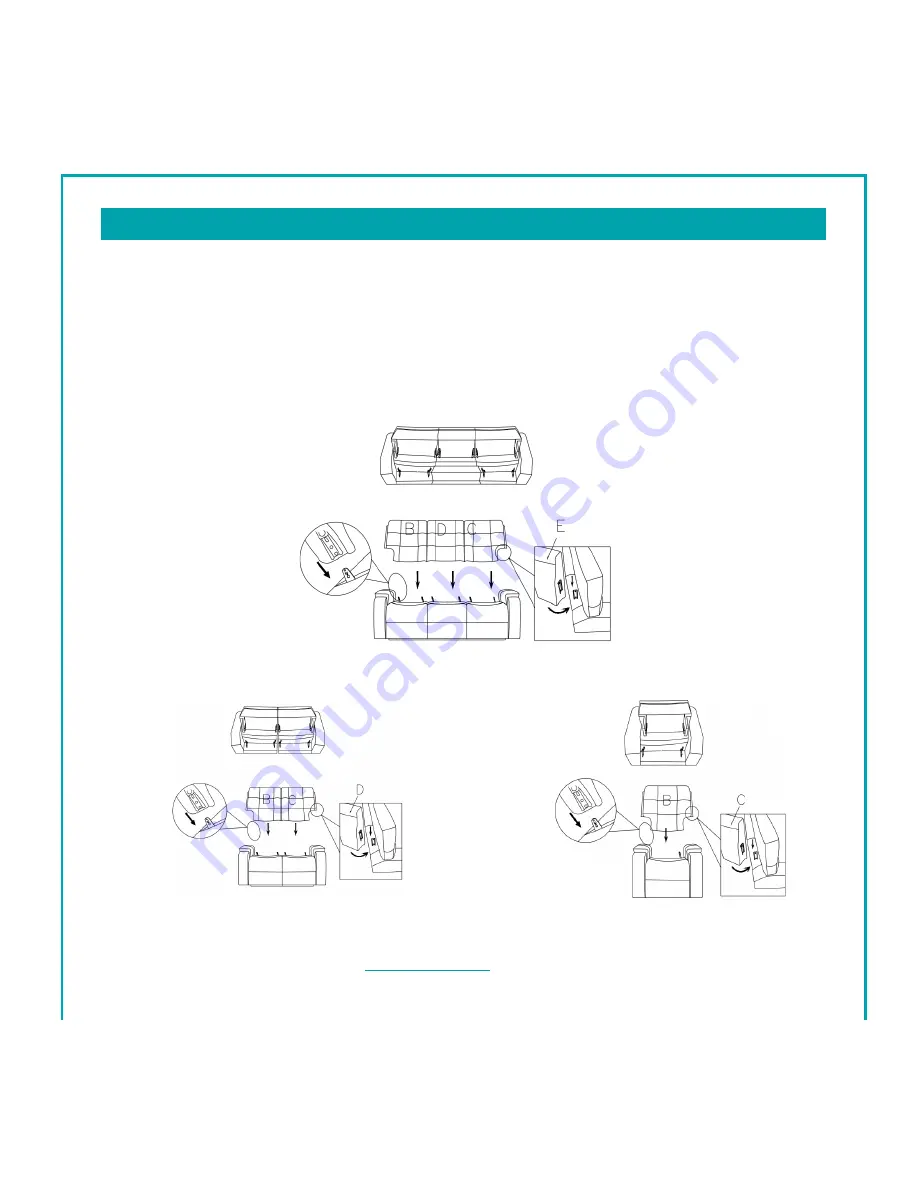 Abbyson RX-M466 Скачать руководство пользователя страница 7