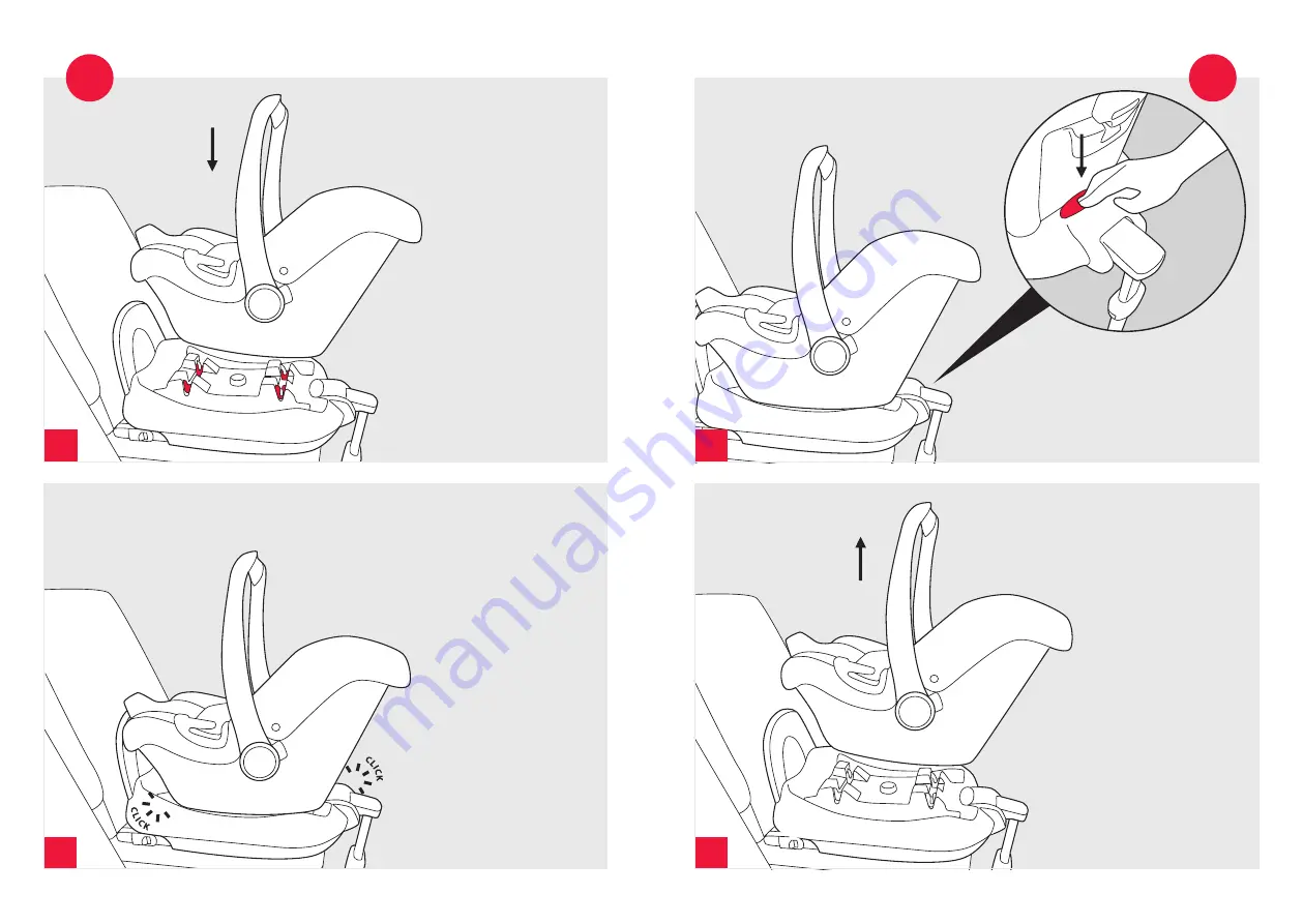 ABC Design Isofix Base Tulip Instructions For Use Manual Download Page 6