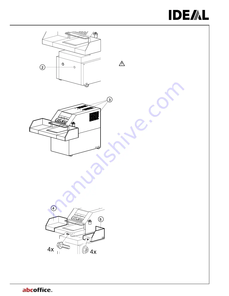 ABC Office IDEAL 4107 CC Скачать руководство пользователя страница 5