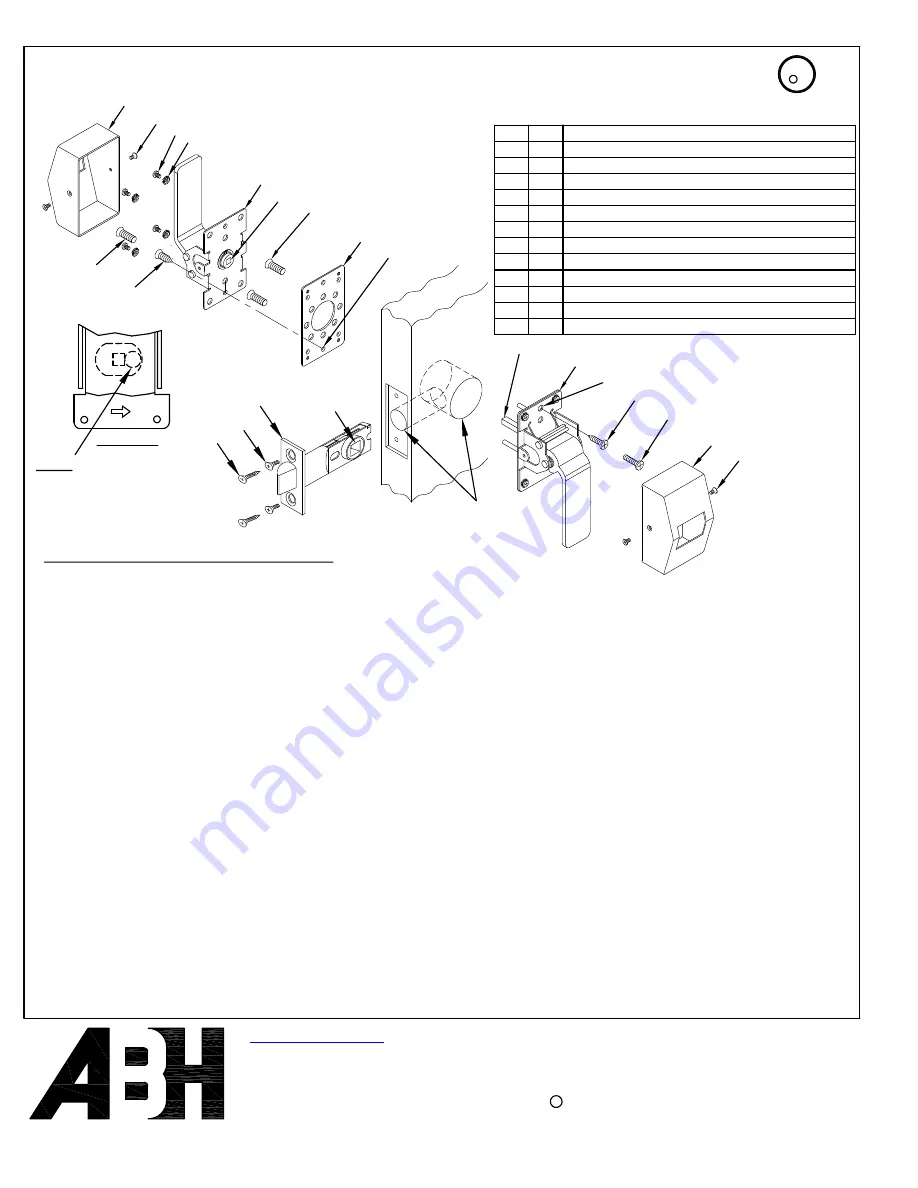 ABH 6100 Series Installation Instructions Download Page 1