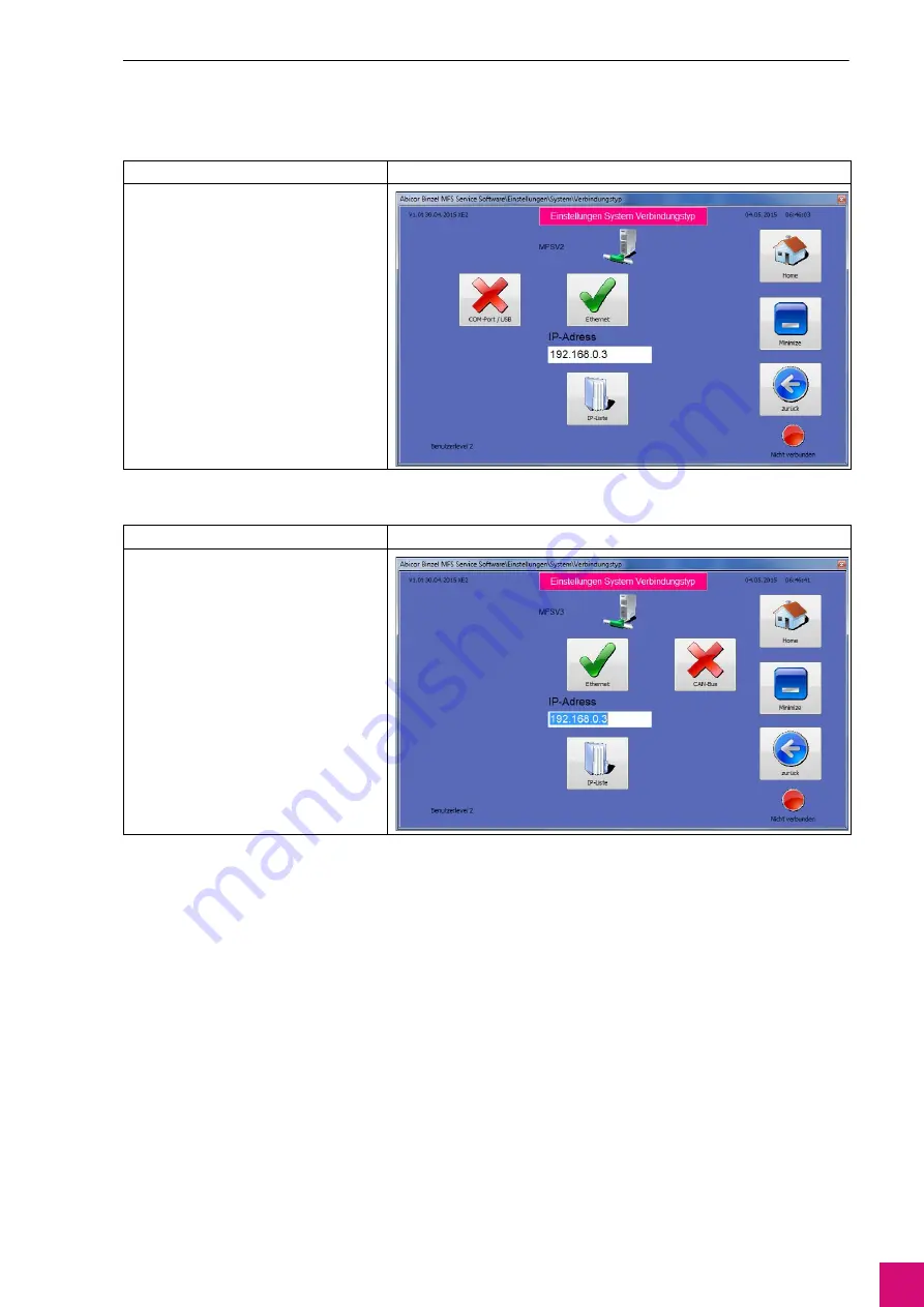 Abicor Binzel MFS-V3 M-Drive Operating Instructions Manual Download Page 17