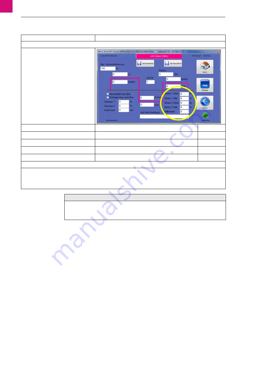 Abicor Binzel MFS-V3 M-Drive Operating Instructions Manual Download Page 36