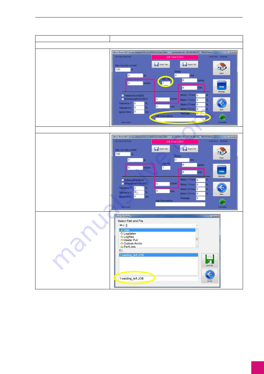 Abicor Binzel MFS-V3 M-Drive Operating Instructions Manual Download Page 99