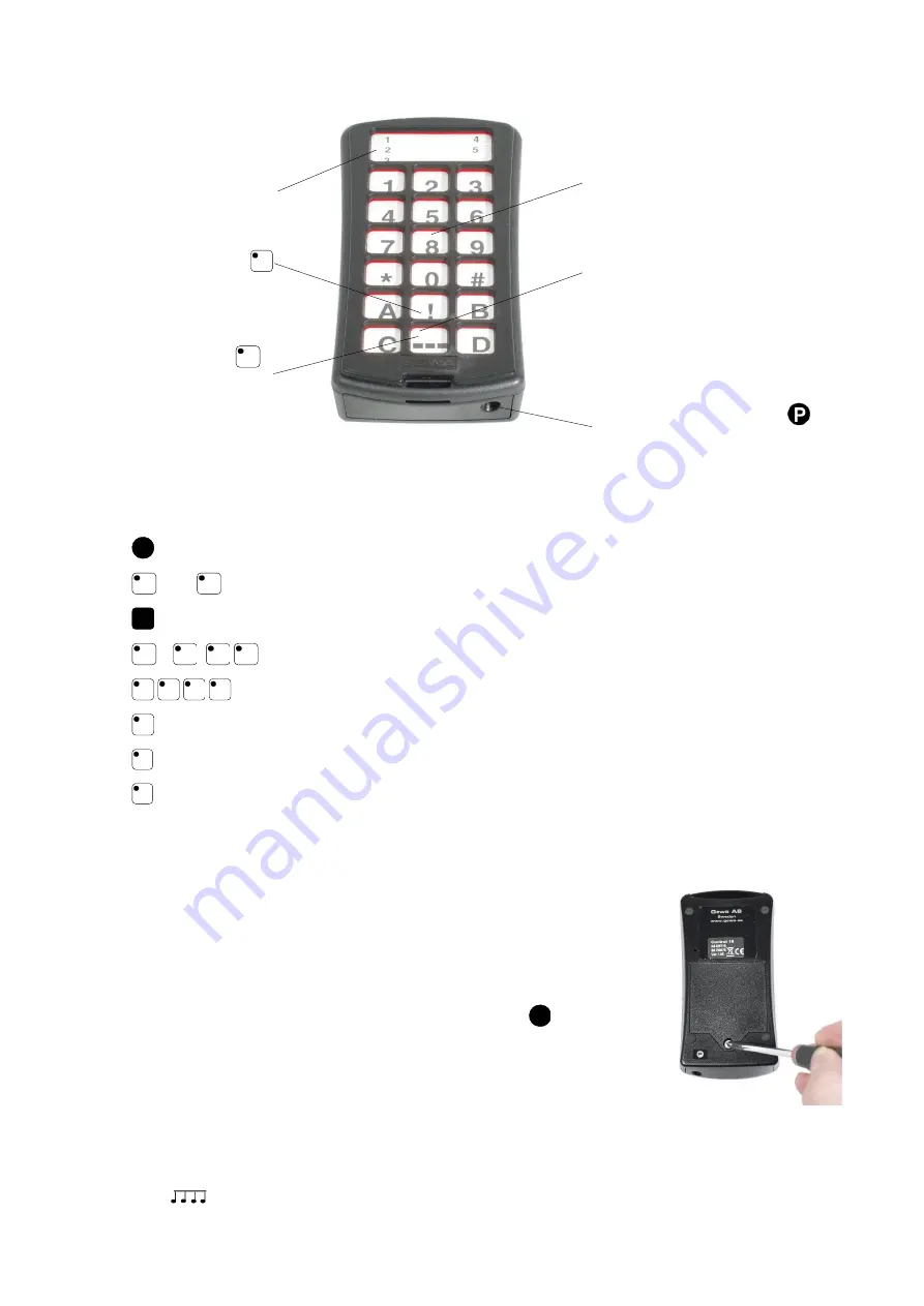 Abilia Gewa Control 18 Manual Download Page 6