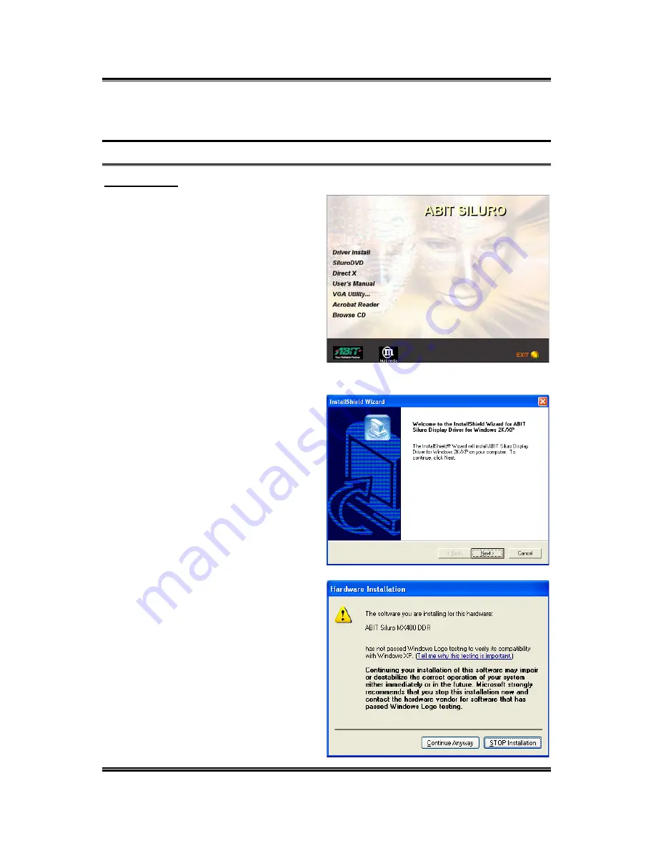 Abit Siluro MX400 DDR User Manual Download Page 17