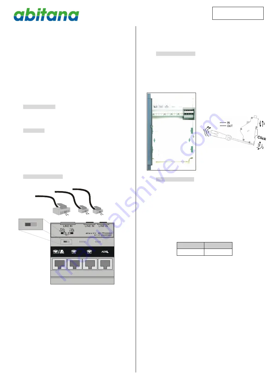 Abitana ABI-ET2003 Quick Start Manual Download Page 1