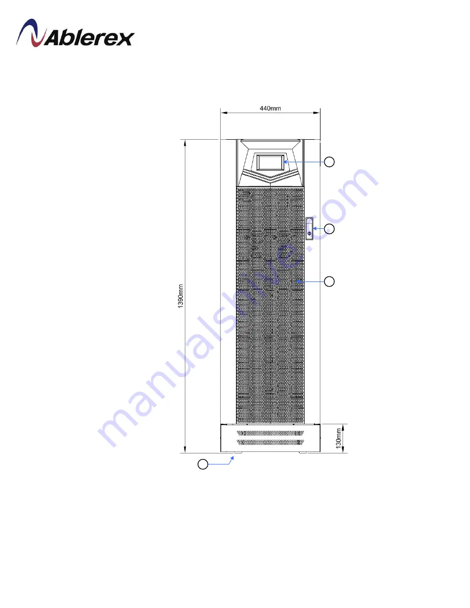 Ablerex TAURUS 10 kVA Installation And Operation Manual Download Page 6