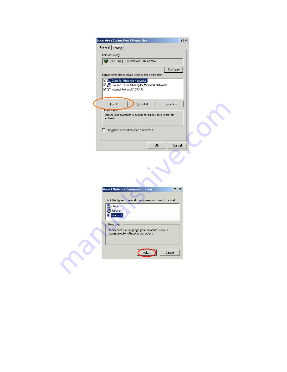 Abocom 802.11b/g 2.0 WUG2660 User Manual Download Page 15