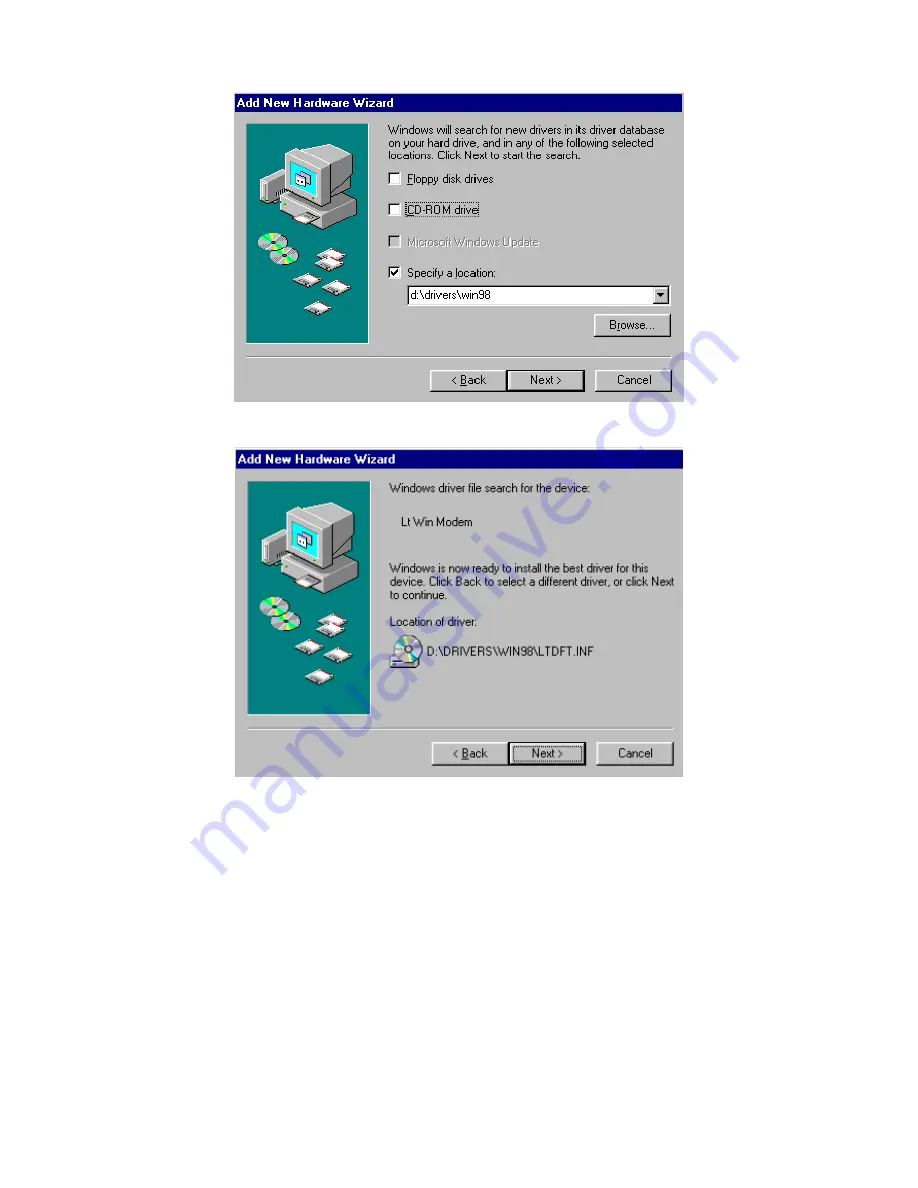 Abocom Internal Fax Modem 56K Quick Installation Manual Download Page 6