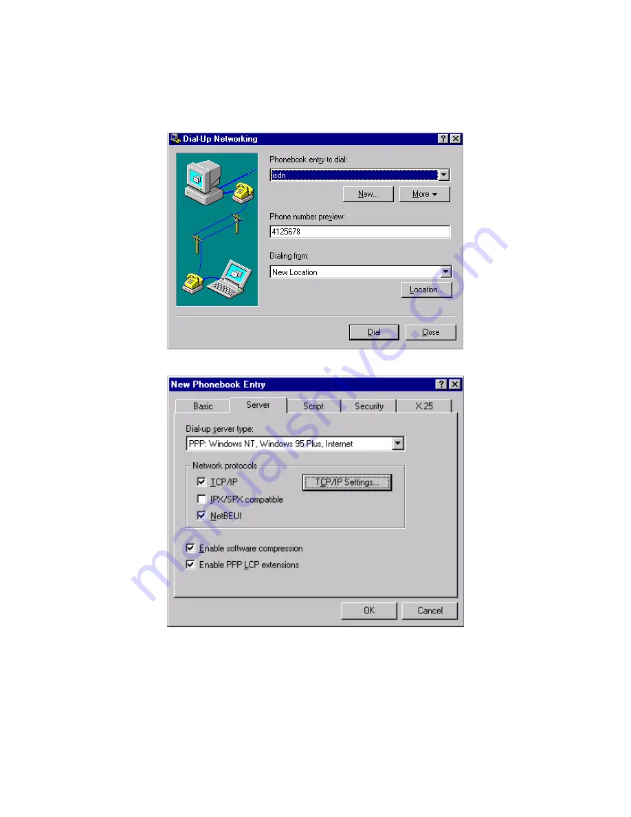 Abocom ISDN TA PCI Card PI128 Quick Setup Manual Download Page 15