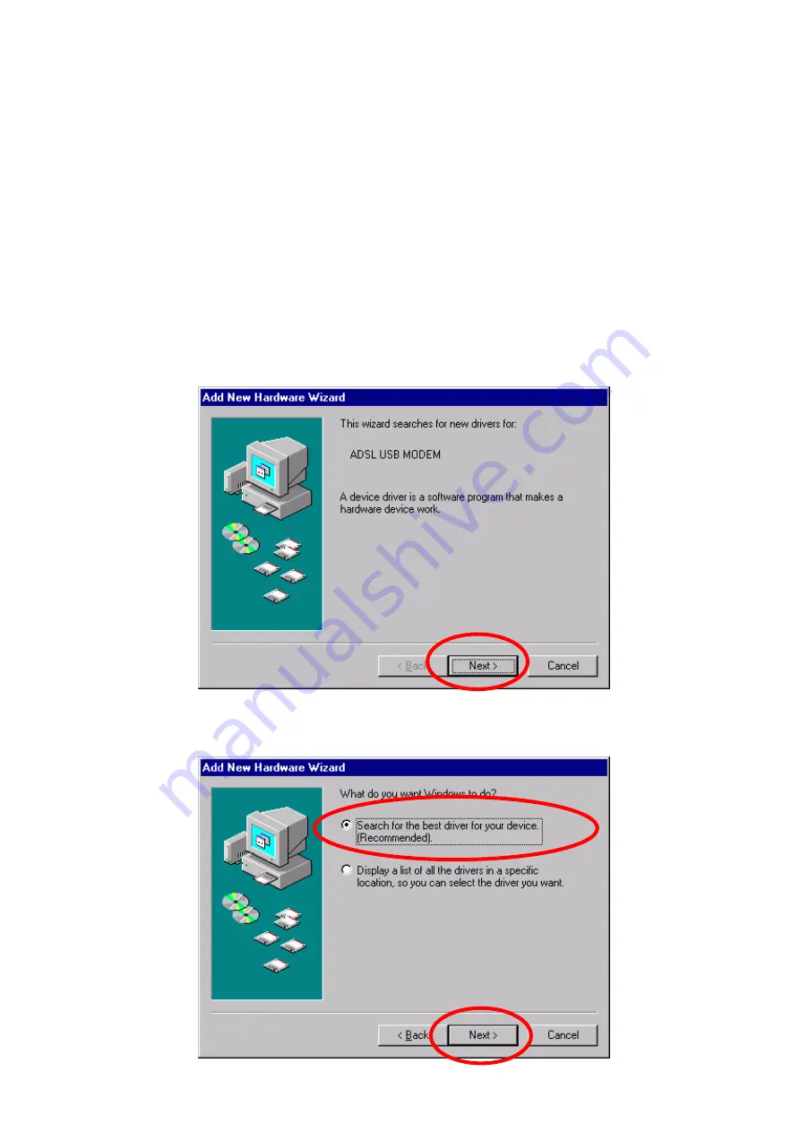 Abocom USB ADSL Modem UAM700 Quick Installation Manual Download Page 5