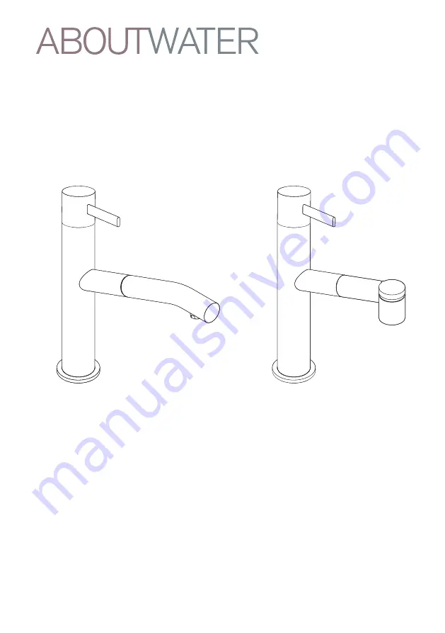 ABOUTWATER AF/21 A753F Instructions Manual Download Page 1