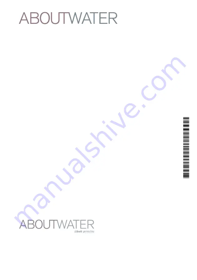 ABOUTWATER AF/21 A753F Instructions Manual Download Page 20