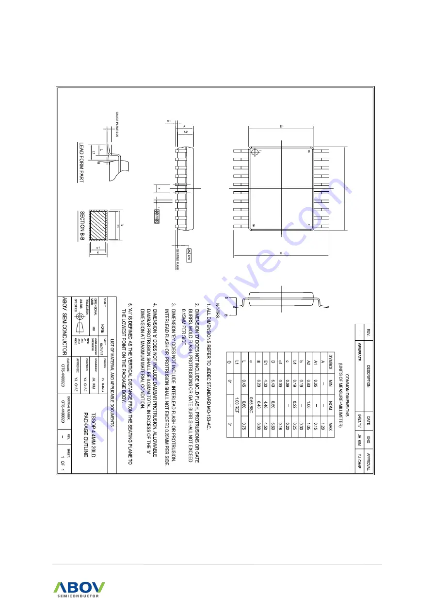 Abov A96G166 User Manual Download Page 223