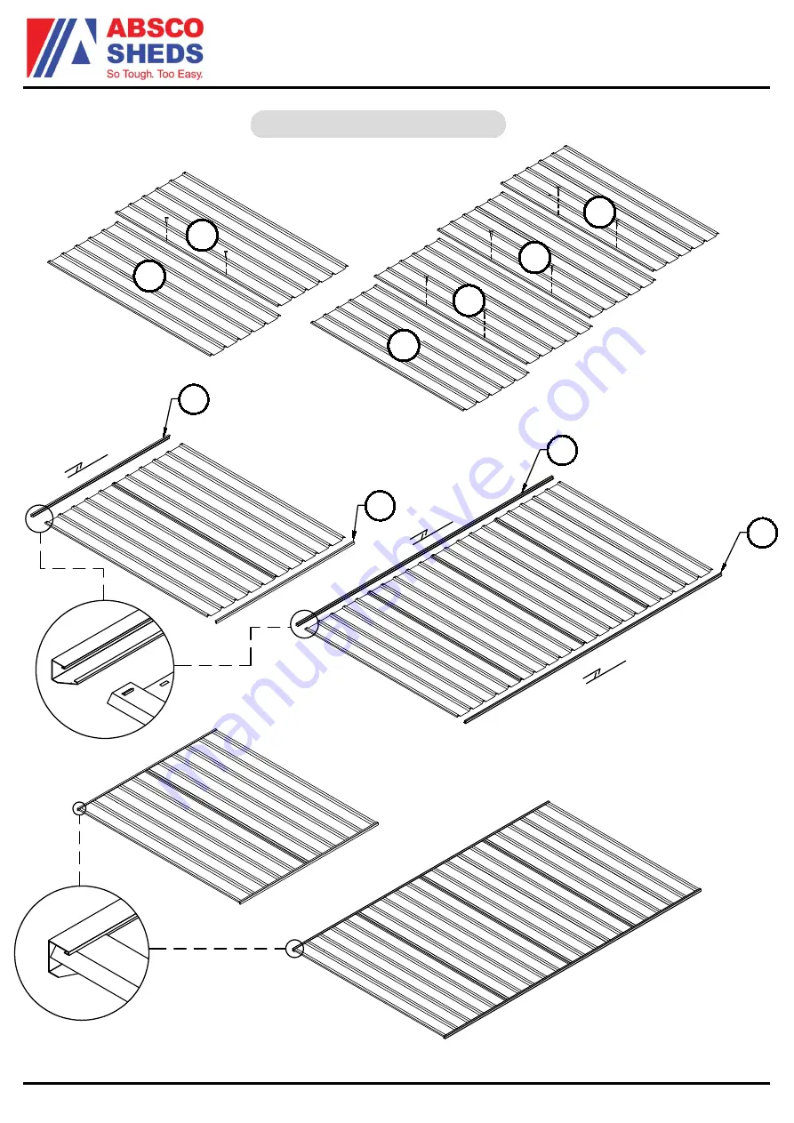 ABSCO SHEDS 45232WK Manual Download Page 16