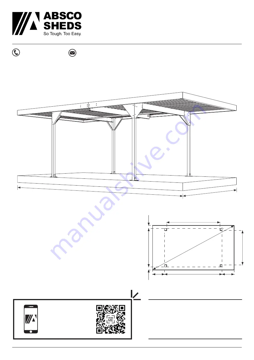 ABSCO SHEDS CPSN2 Manual Download Page 1