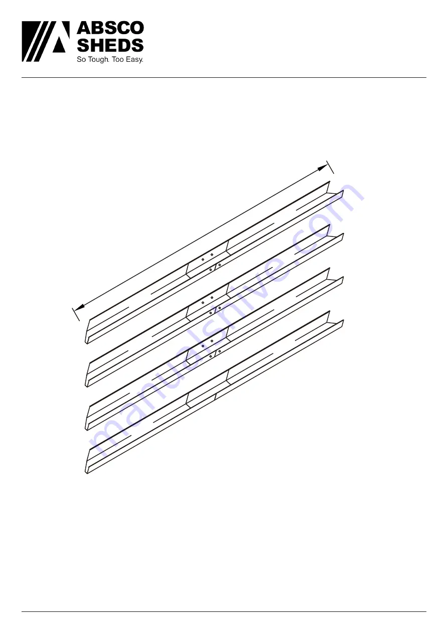 ABSCO SHEDS Regent 30142RK Assembly & Instruction Manual Download Page 8