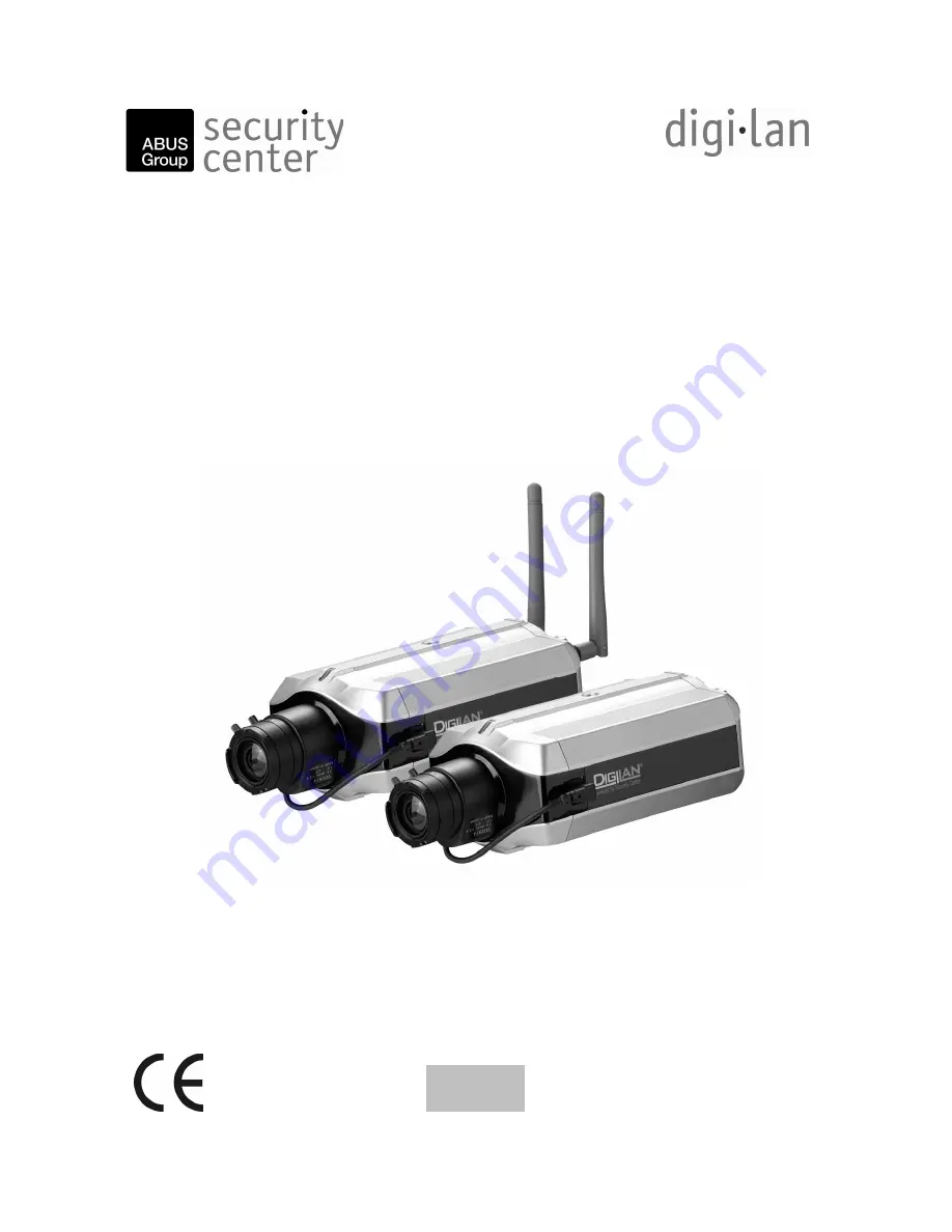 Abus DIGI-LAN TV7210 Скачать руководство пользователя страница 1