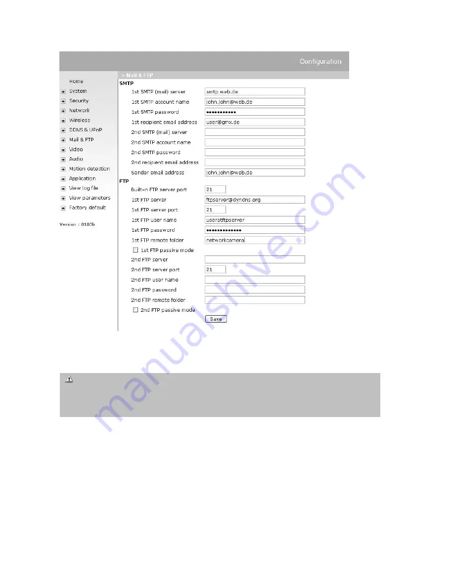 Abus DIGI-LAN TV7210 Installation Instructions Manual Download Page 160