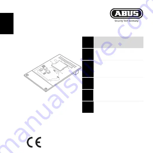 Abus ESMO50000 Installation Instructions And User Manual Download Page 1