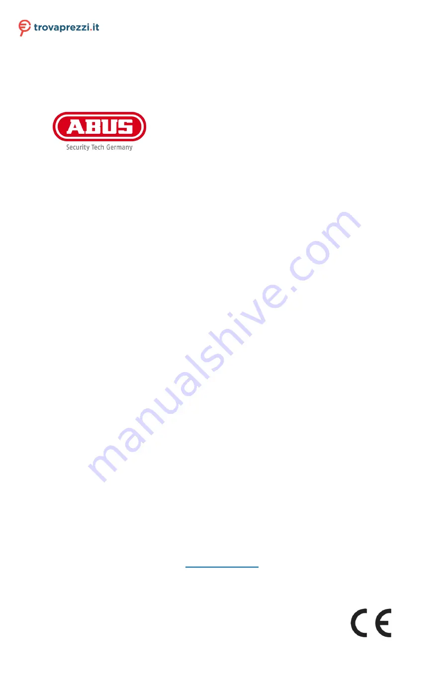 Abus HDCC32562 Manual Download Page 1