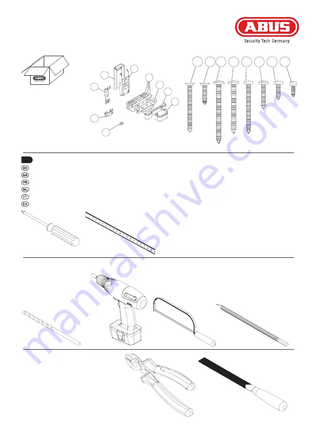 Abus HomeTec Pro FSA3550 Manual Download Page 6