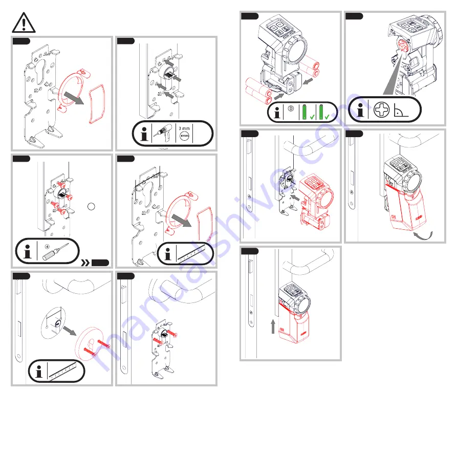 Abus HomeTec Pro Fitting And Operating Instructions Download Page 44