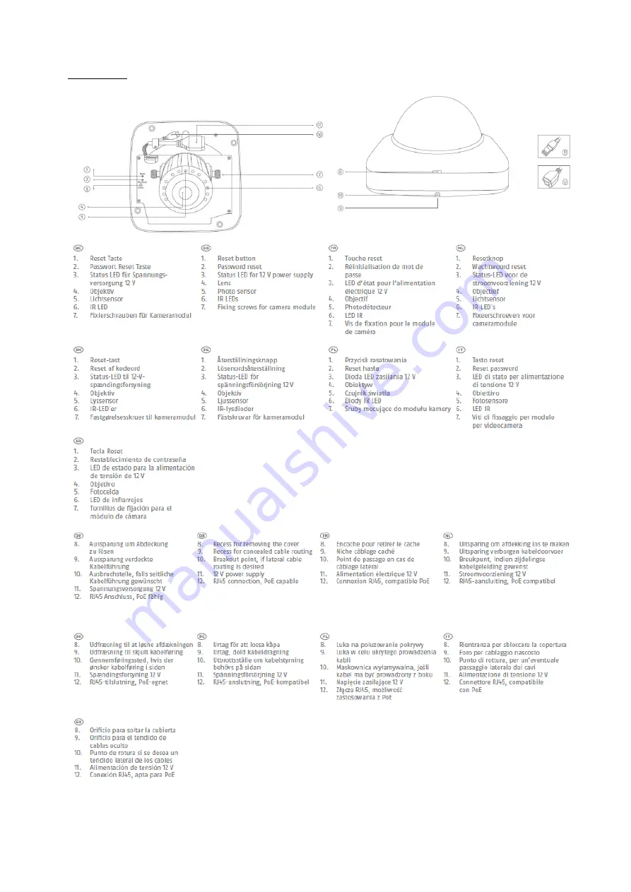 Abus IPCA22500 User Manual Download Page 12