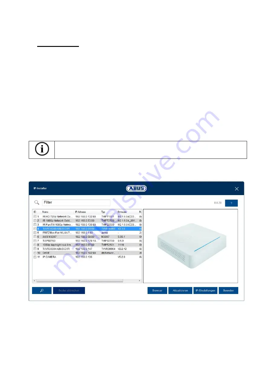 Abus IPCB24500 User Manual Download Page 67