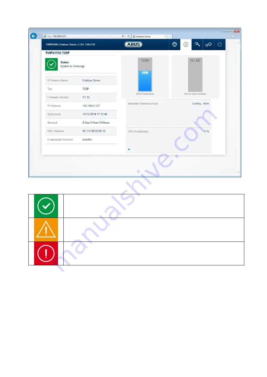 Abus IPCB24500 User Manual Download Page 208