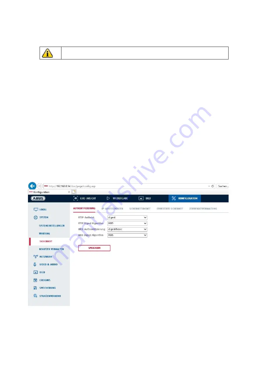 Abus IPCB34 Series User Manual Download Page 30