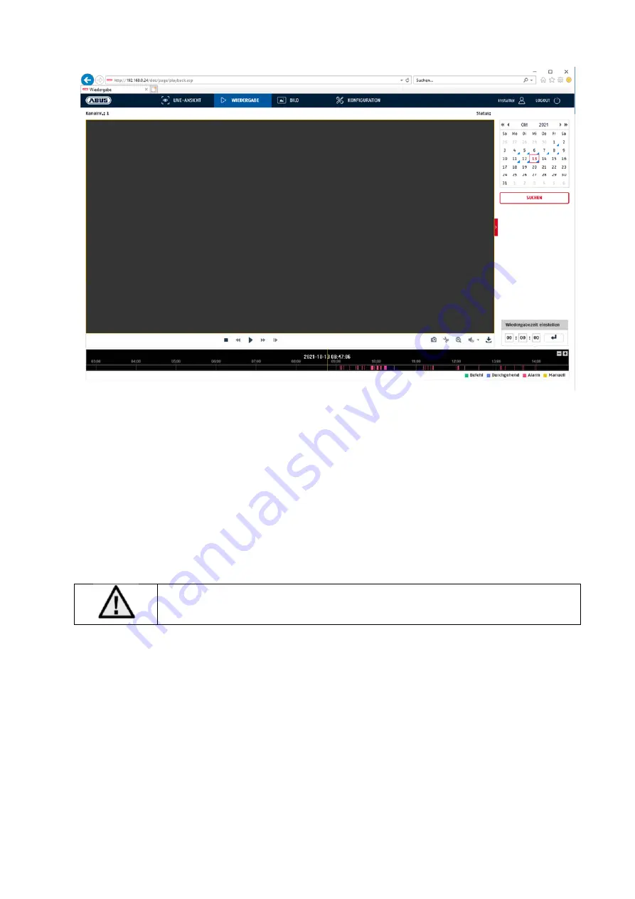 Abus IPCB34 Series User Manual Download Page 236