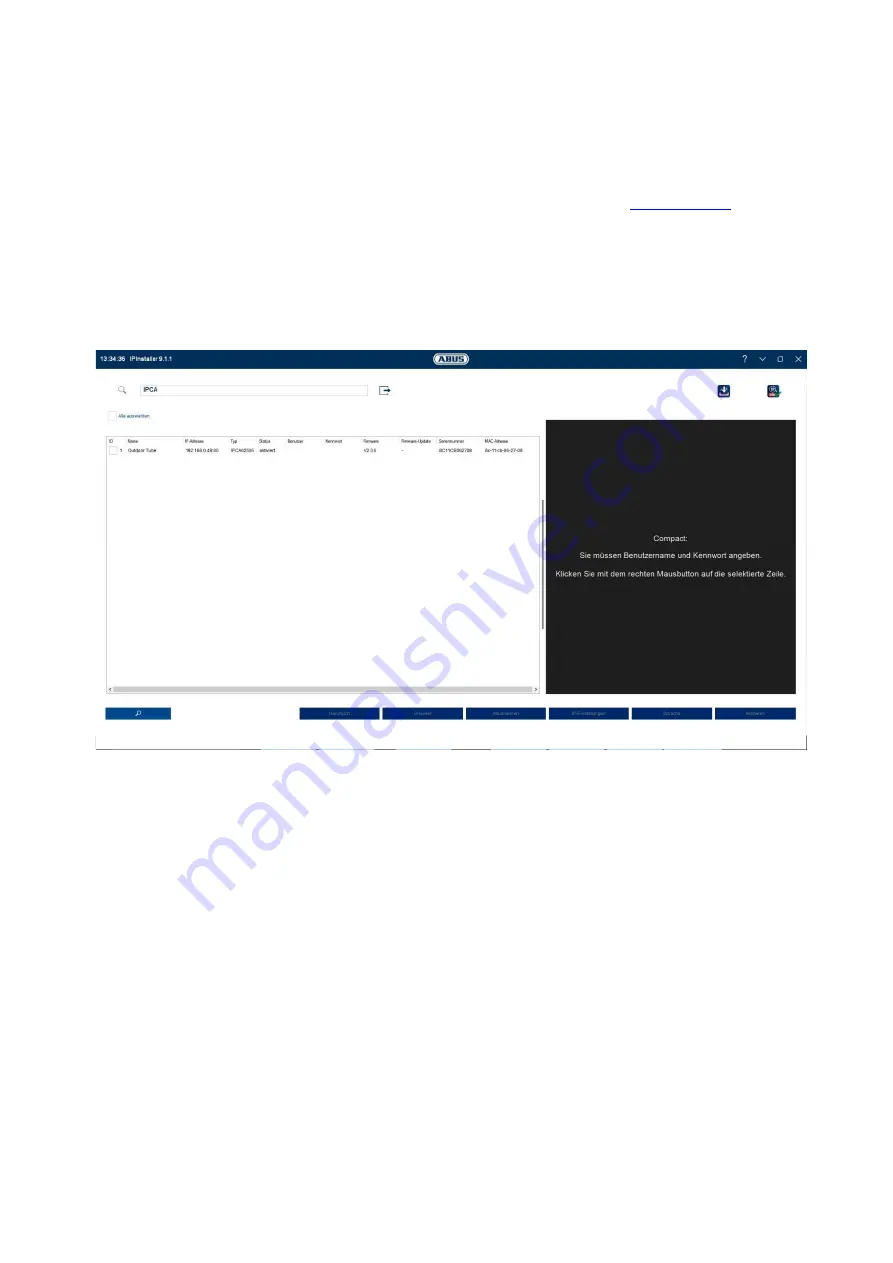 Abus IPCB34 Series User Manual Download Page 299