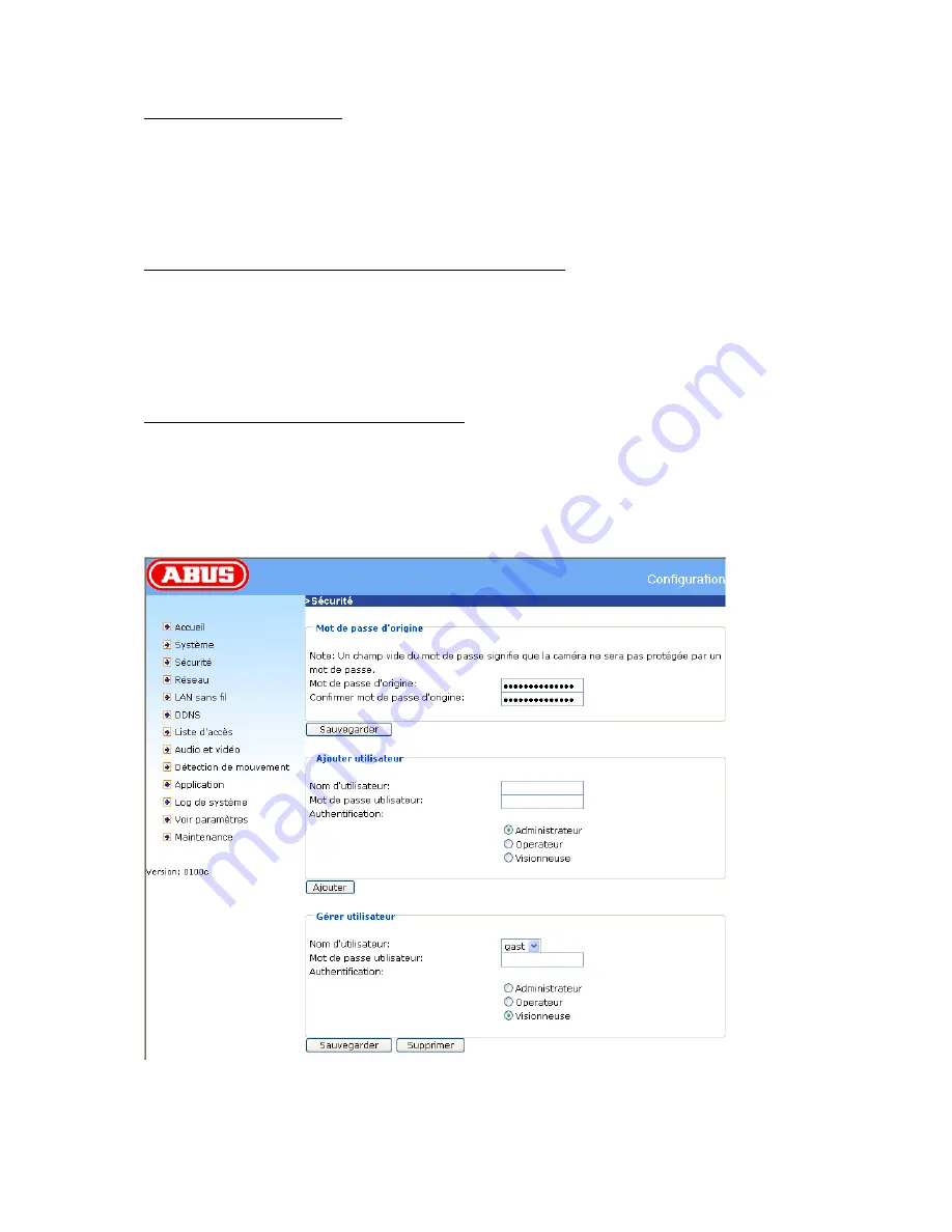 Abus TV7230 Installation Instructions Manual Download Page 154