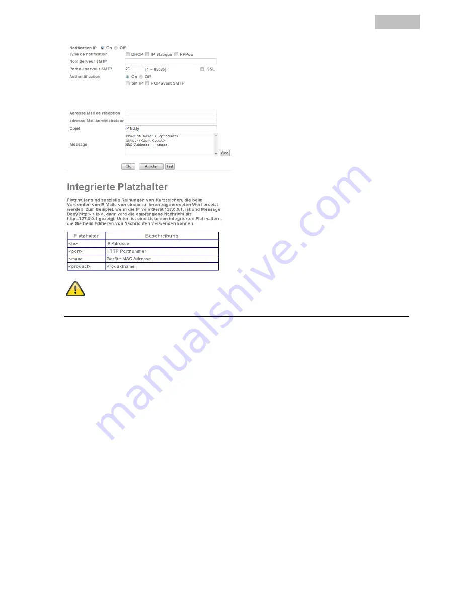 Abus TVIP10000 User Manual Download Page 167