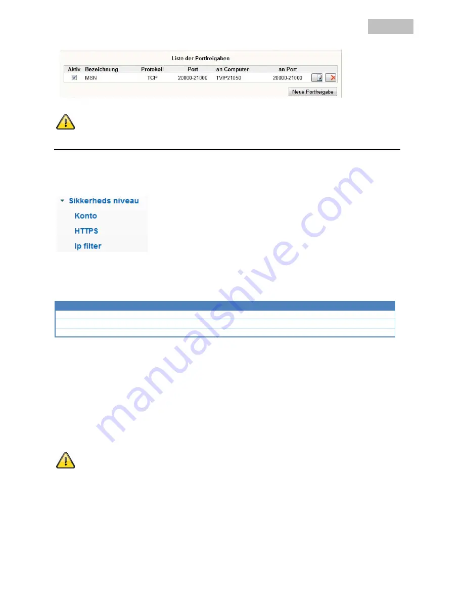 Abus TVIP10000 User Manual Download Page 301