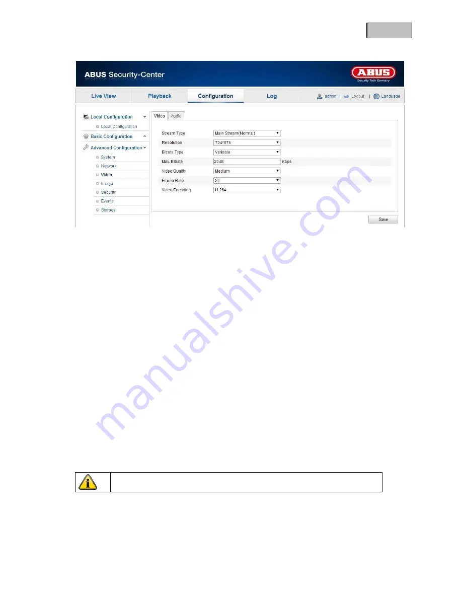 Abus TVIP11560 User Manual Download Page 103