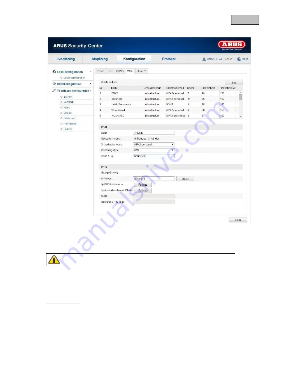 Abus TVIP11560 User Manual Download Page 291