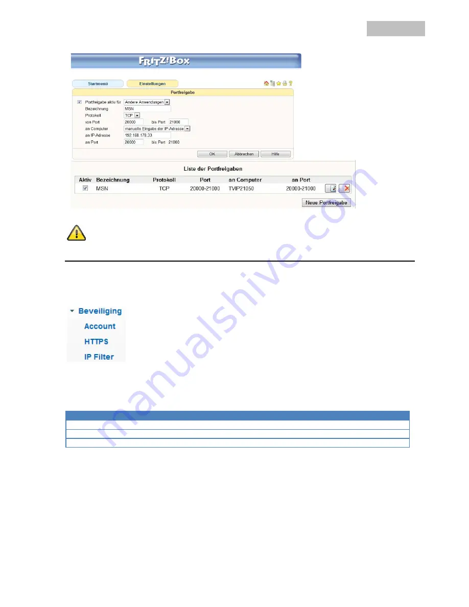 Abus TVIP20000 User Manual Download Page 257