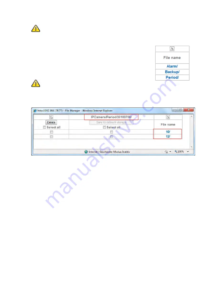 Abus TVIP31000 User Manual Download Page 133