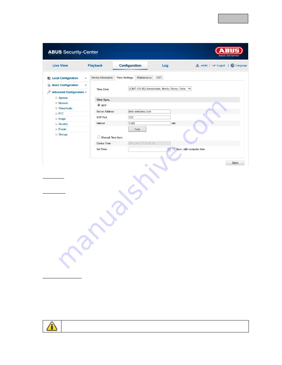 Abus TVIP41660 User Manual Download Page 98