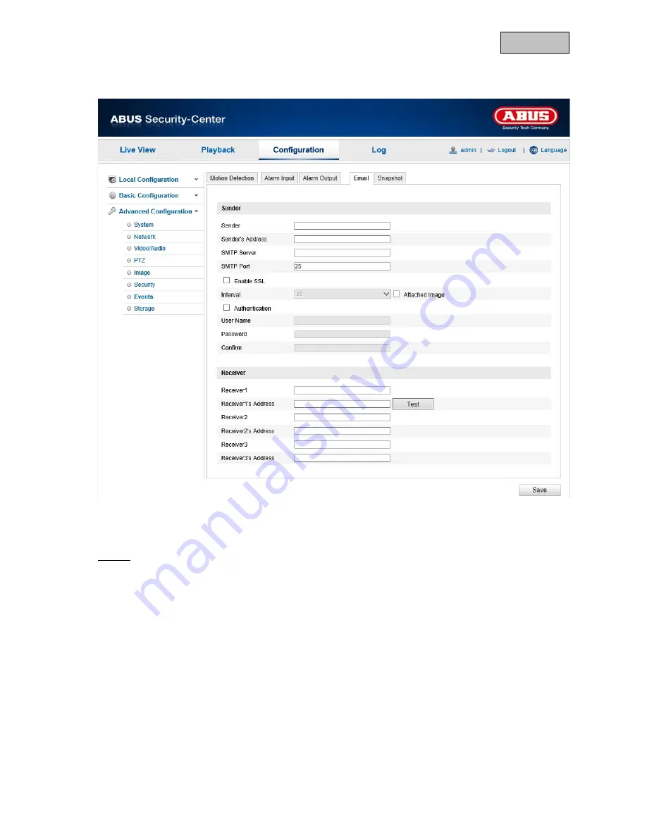 Abus TVIP41660 User Manual Download Page 139