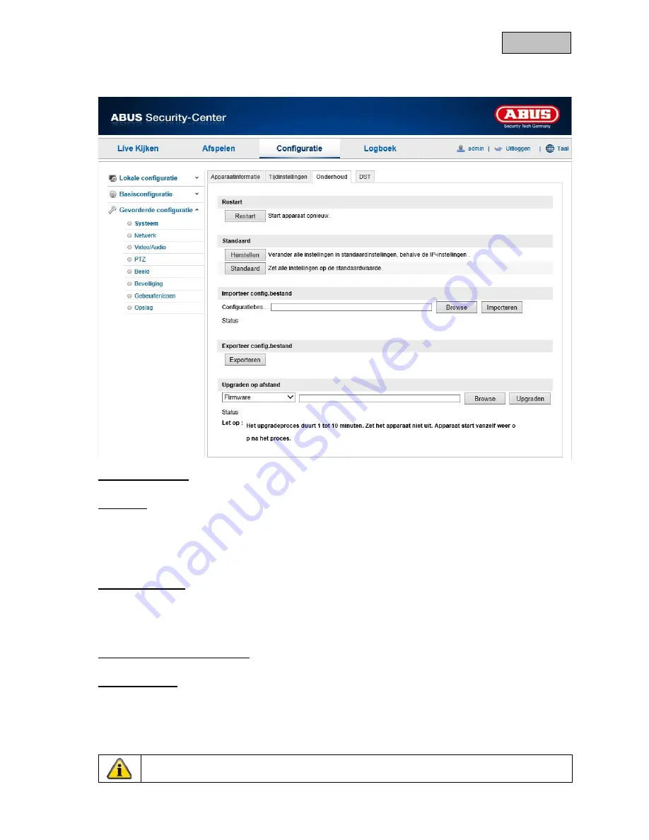 Abus TVIP41660 User Manual Download Page 246