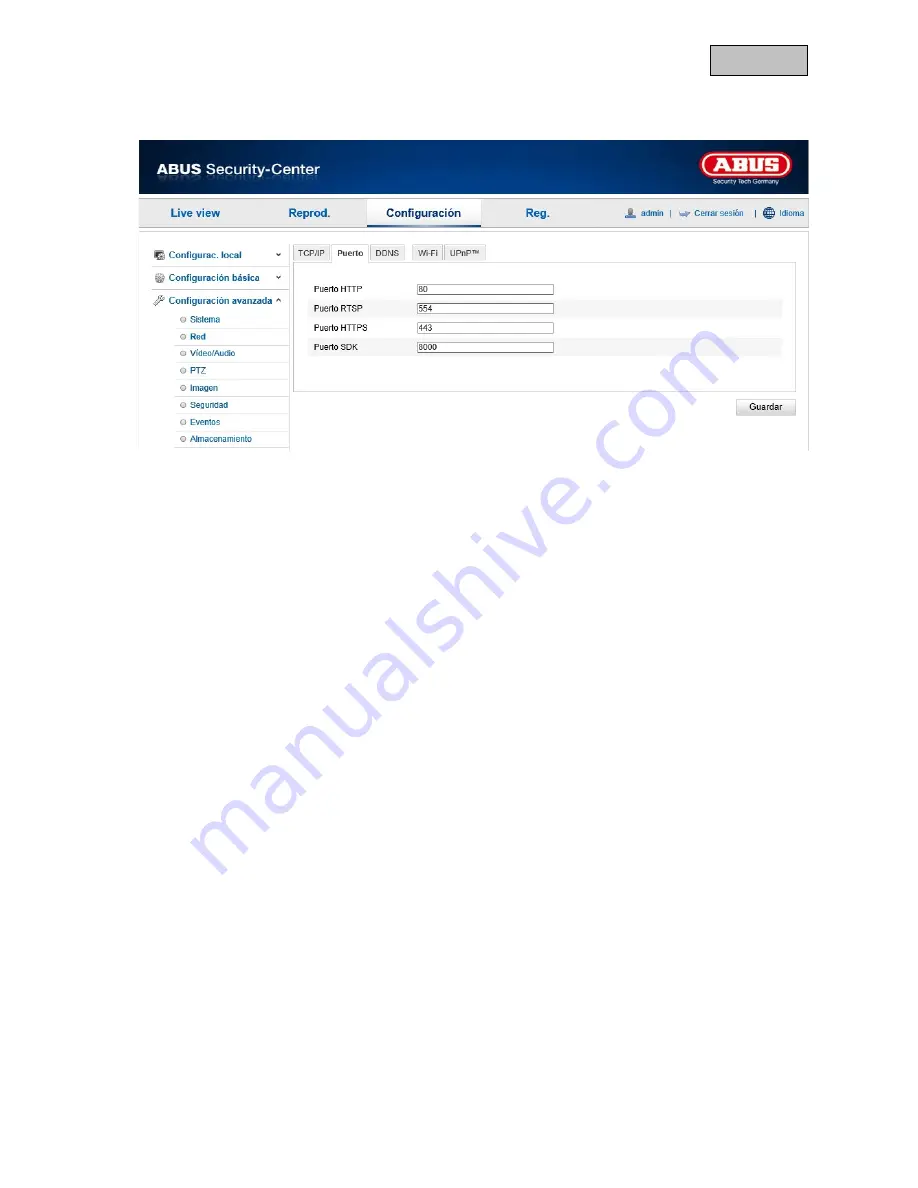 Abus TVIP41660 User Manual Download Page 541