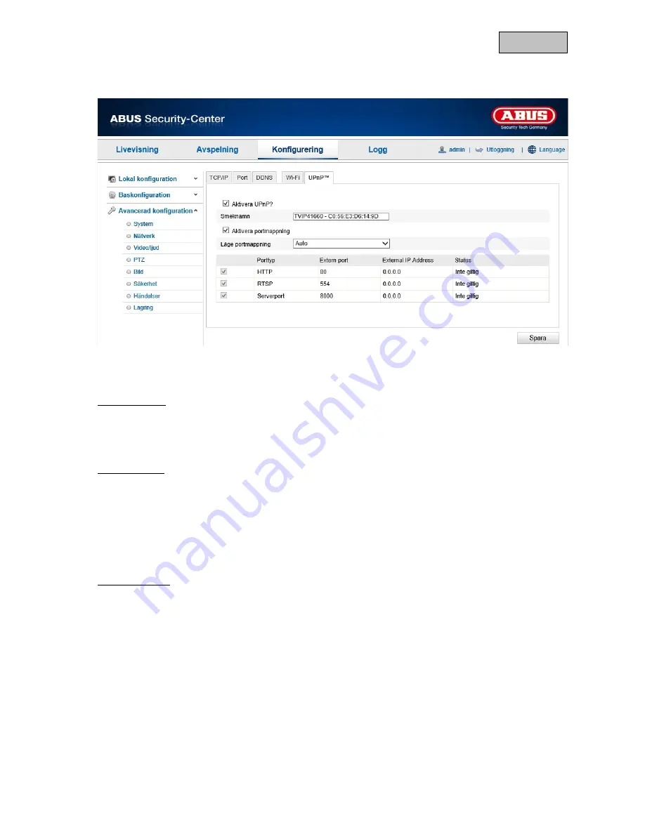 Abus TVIP41660 User Manual Download Page 696