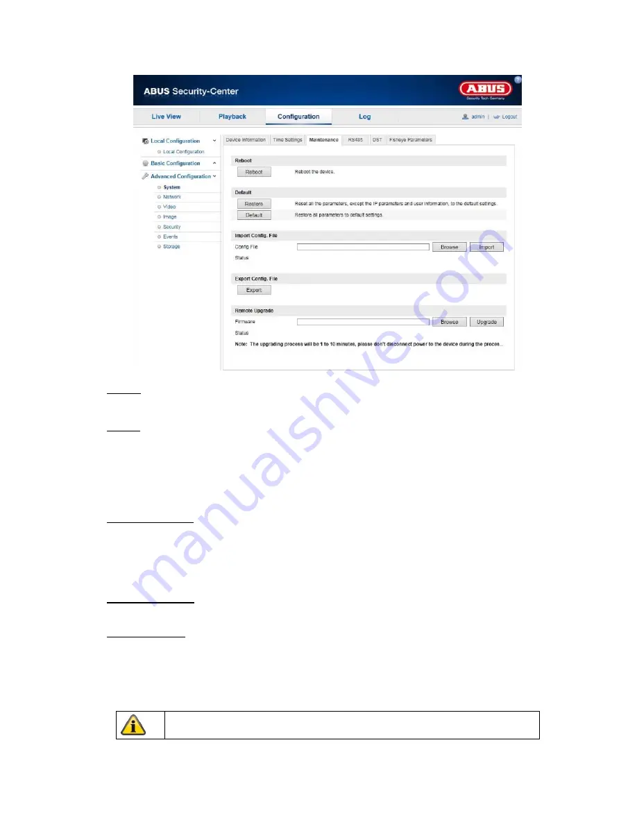 Abus TVIP86900 User Manual Download Page 89