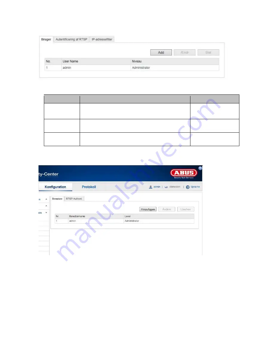 Abus TVIP86900 User Manual Download Page 313