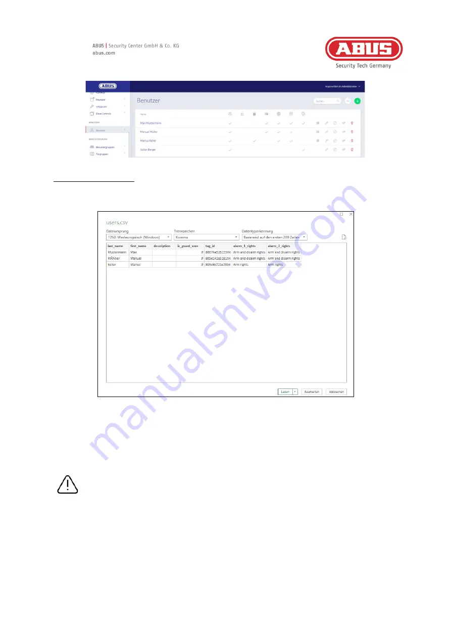 Abus wAppLoxx Pro Control Plus Manual Download Page 52